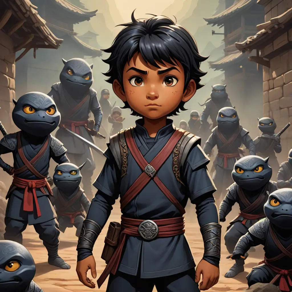 Quazar and the Tortoise Warriors