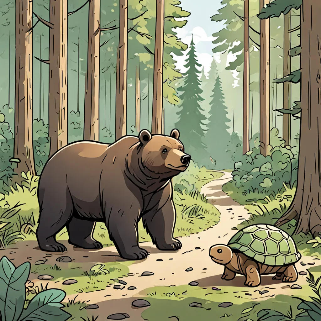 The Bear and the Turtle