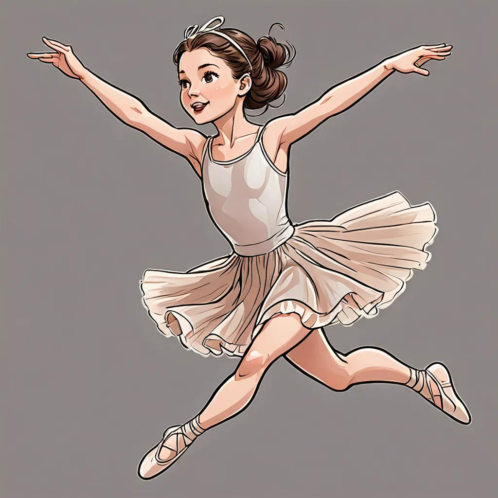 The Little Girl's Leap