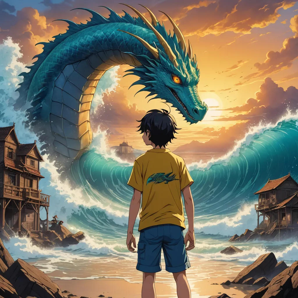 Peter and the Giant Wave
