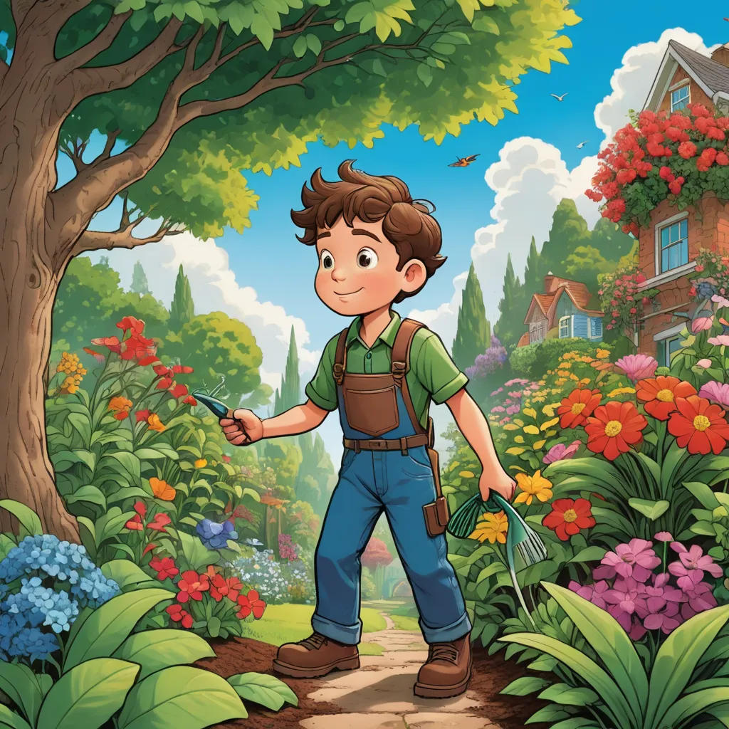 Timmy Greenleaf: The Gardener Superhero of Brightville