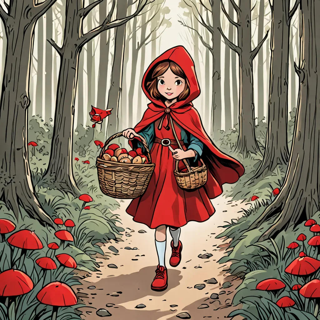 Little Red's Brave Journey
