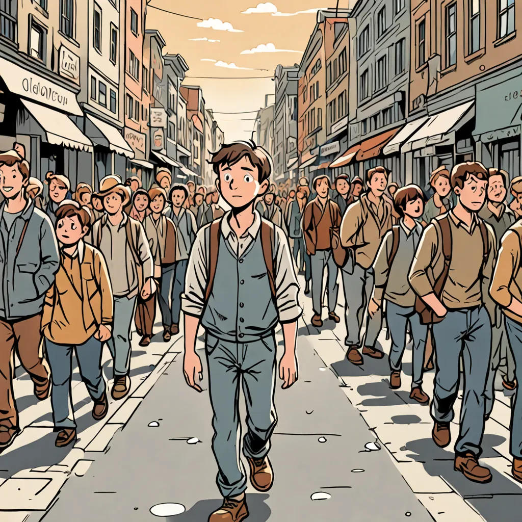 The Little Farm Boy's Big City Adventure