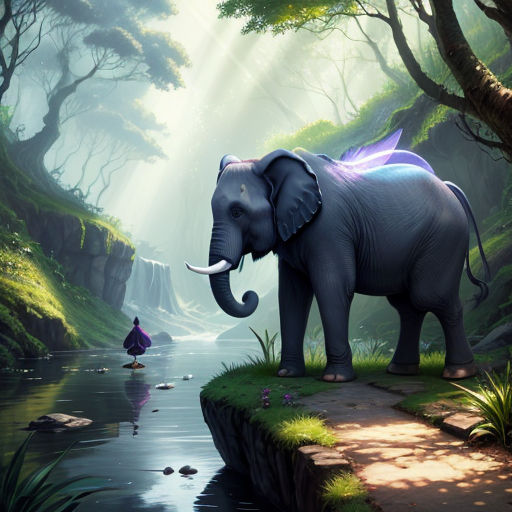 Elephant in The Woods Animated Wallpaper by livewallpaperspc on DeviantArt