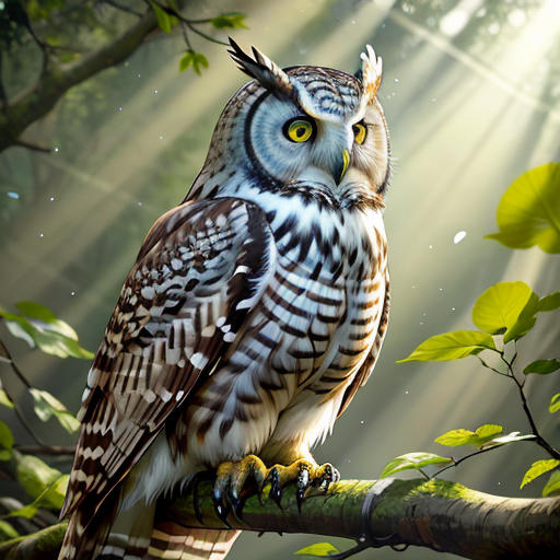 The Wise Owl and the Curious Rabbit