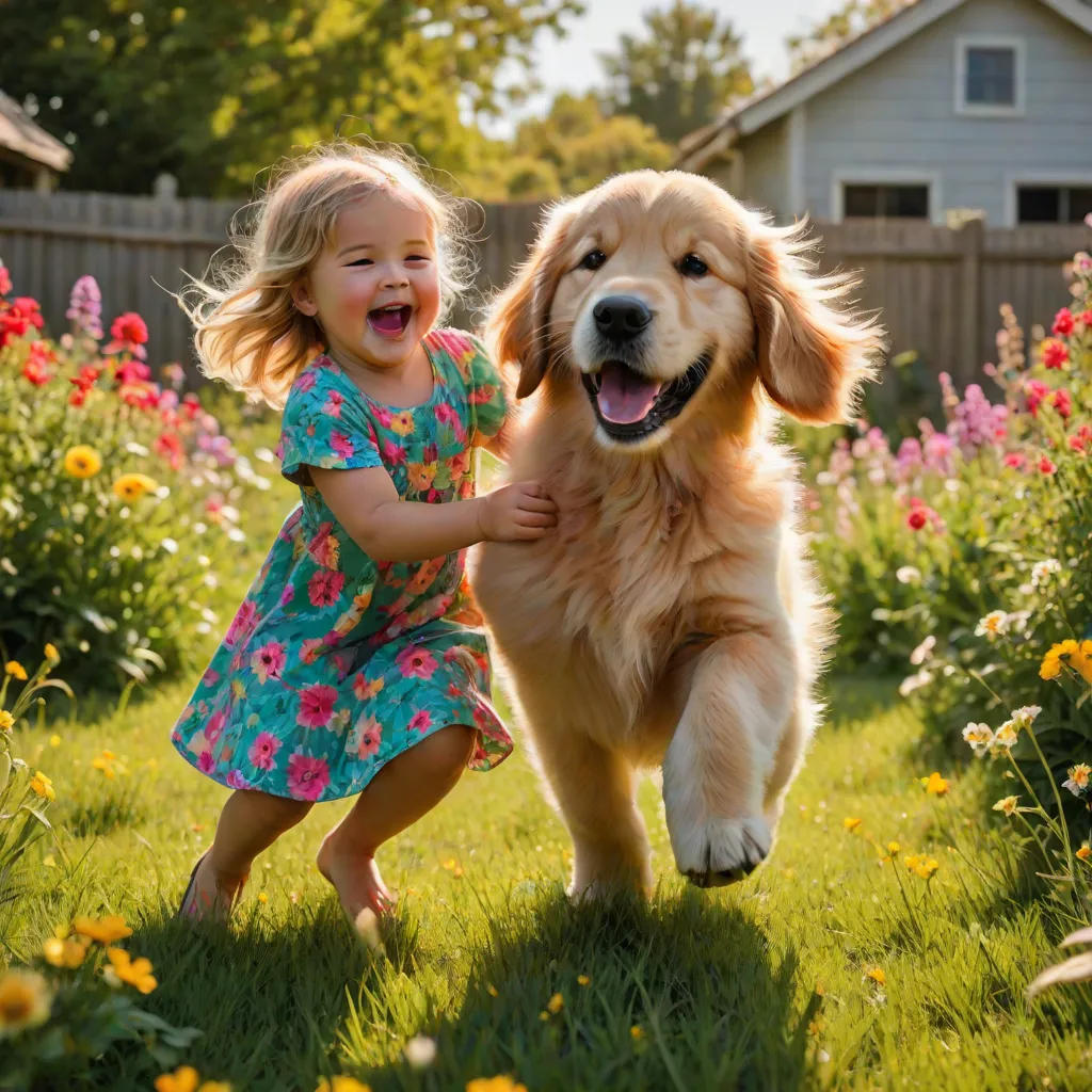 Penelope And The Mischievous Puppy......