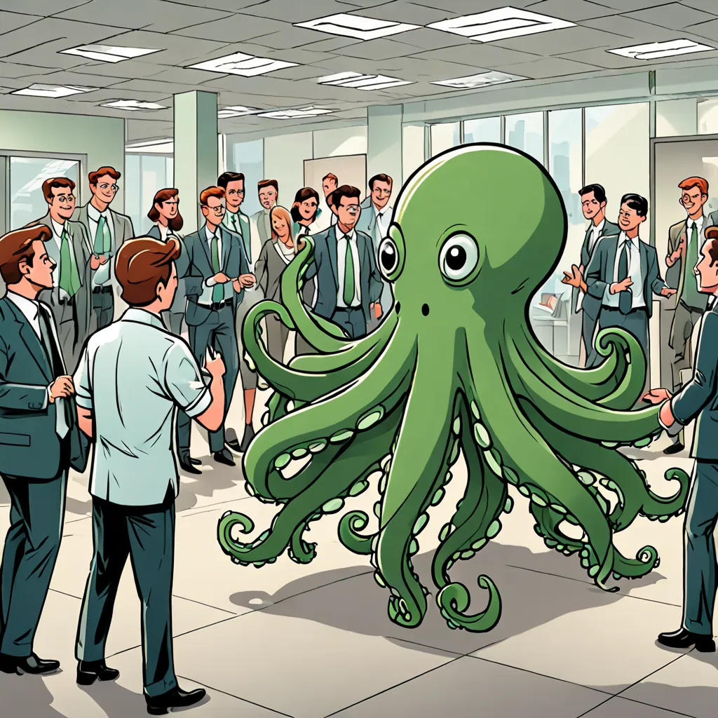 The Green Octopus's Dance
