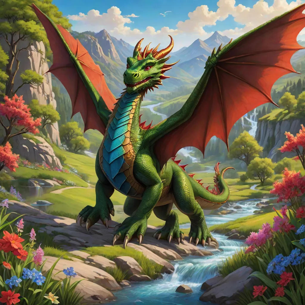 The Friendly Dragon of Willow Creek