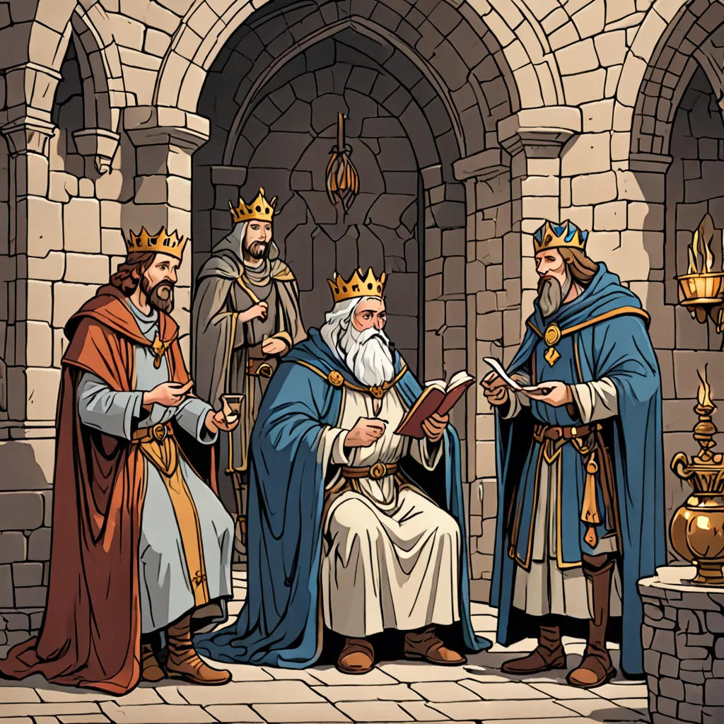 The King, the Page, and the Sorcerer