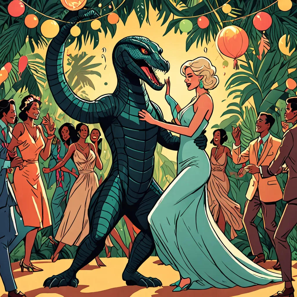 The Dance of the Cobra in the Amazonian Night