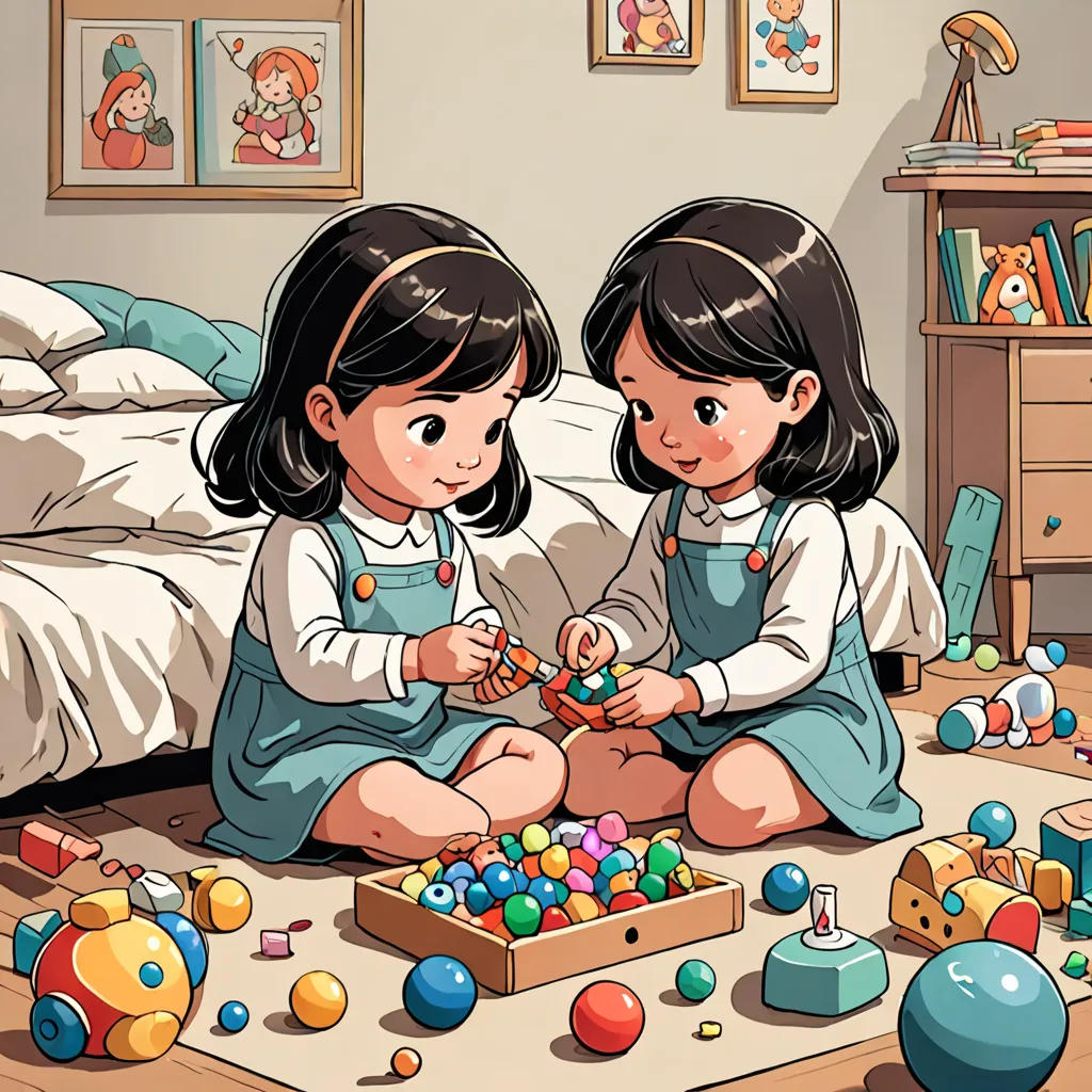 The Toy Sharing Sisters