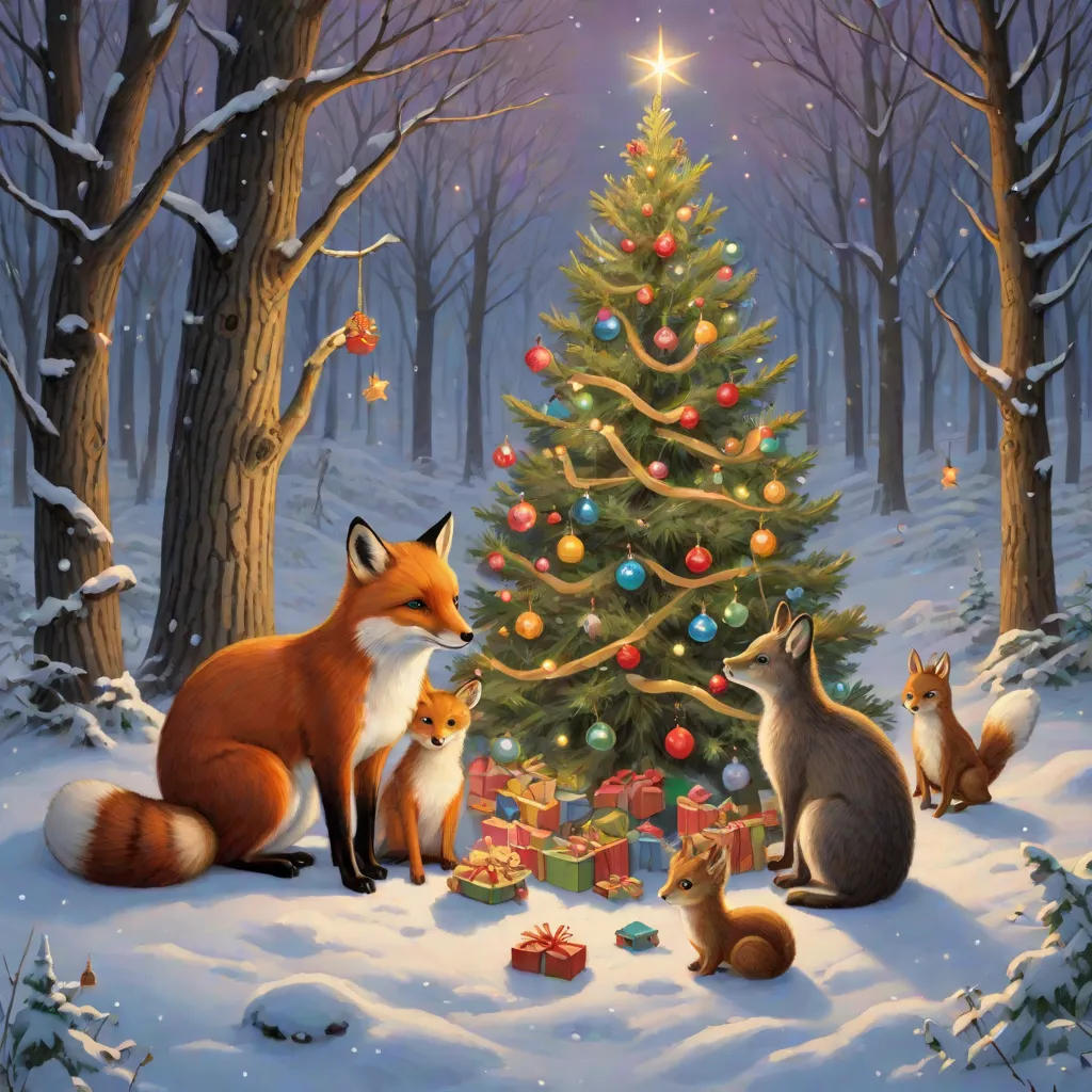 The Christmas Tree Who Found Friends