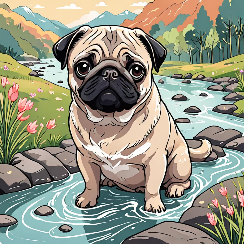 Lili and the Colorful Stream