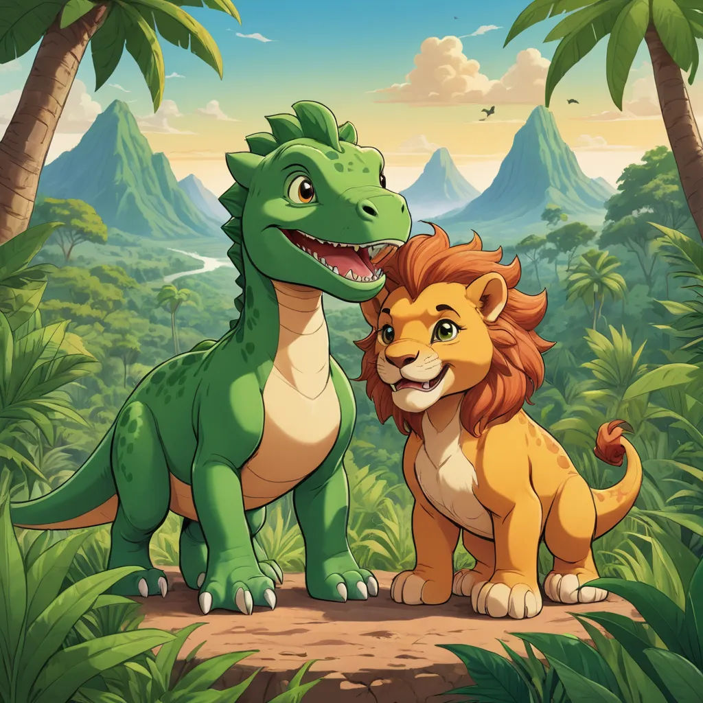 The Lost Dinosaur Cub