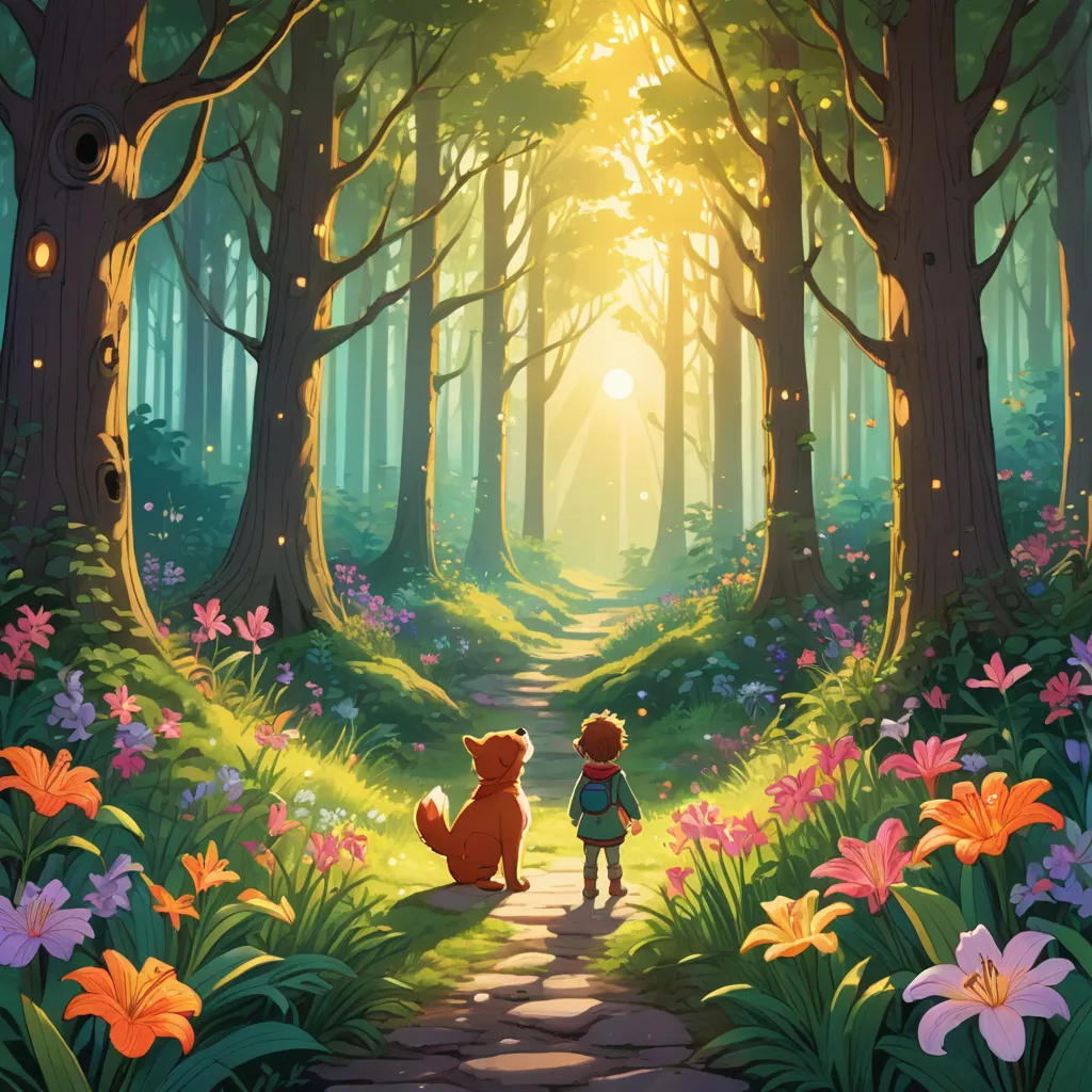 Whispering Woods: The Enchanted Forest