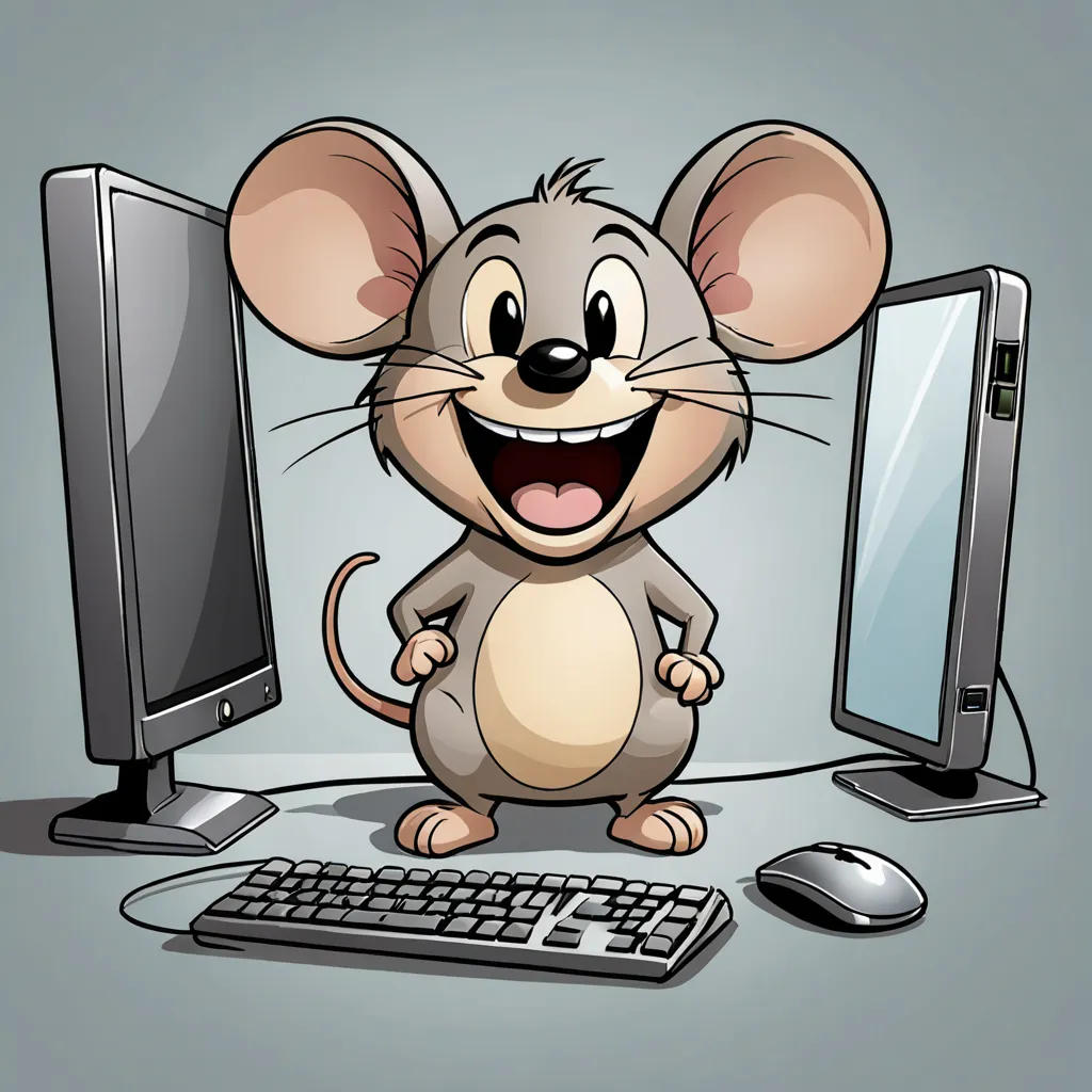 The Computer Mouse Who Wanted to Be Real