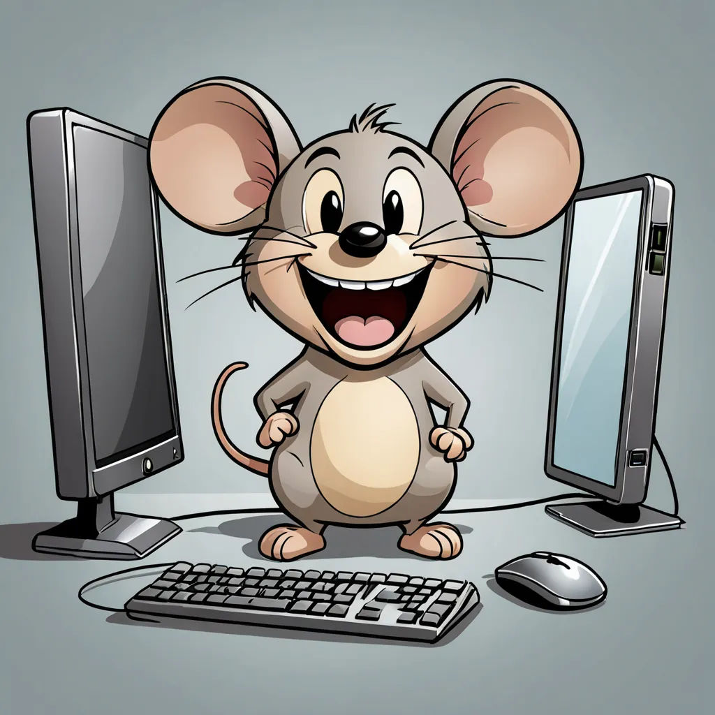 The Computer Mouse Who Wanted to Be Real