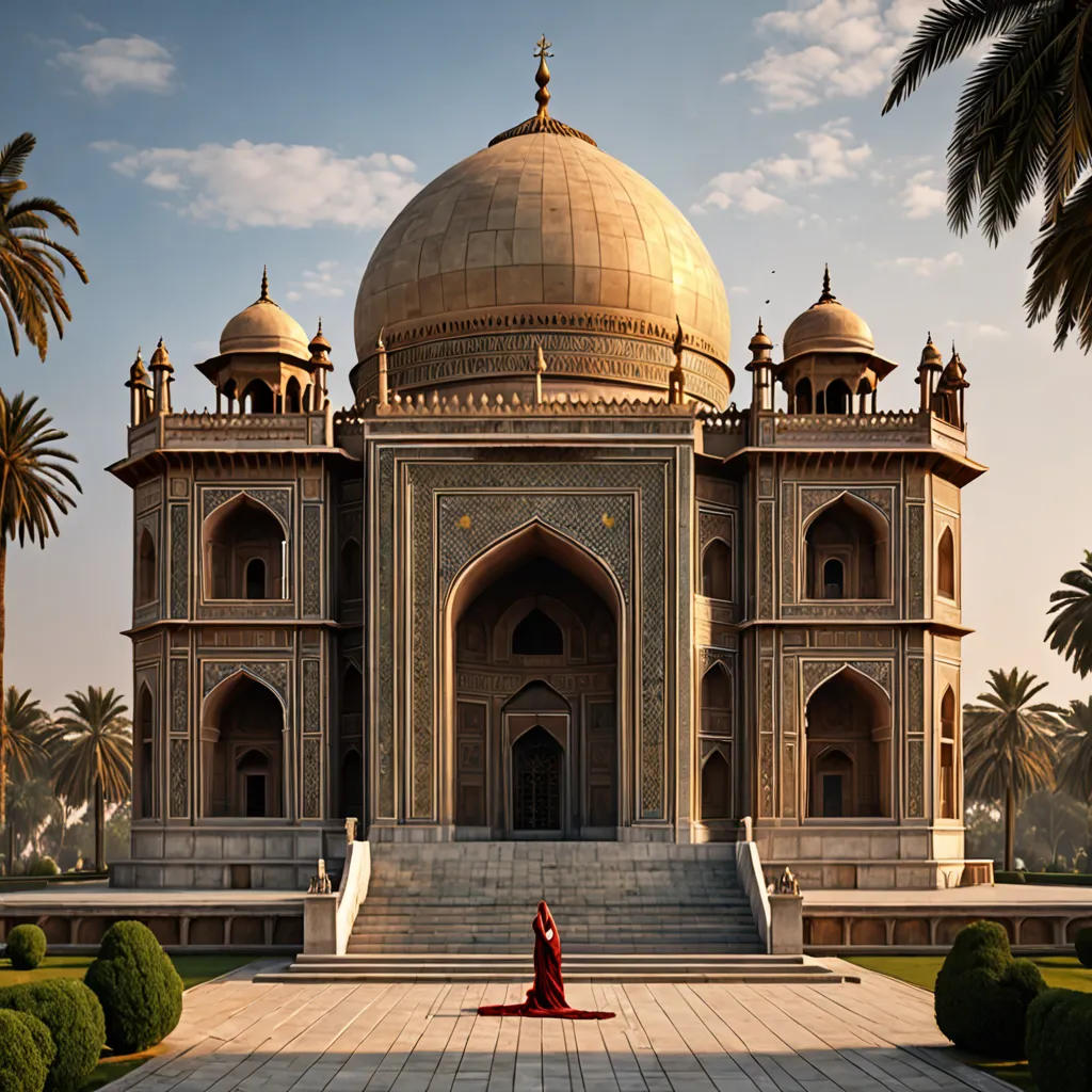 Eternal Love: The Taj Mahal Mausoleum