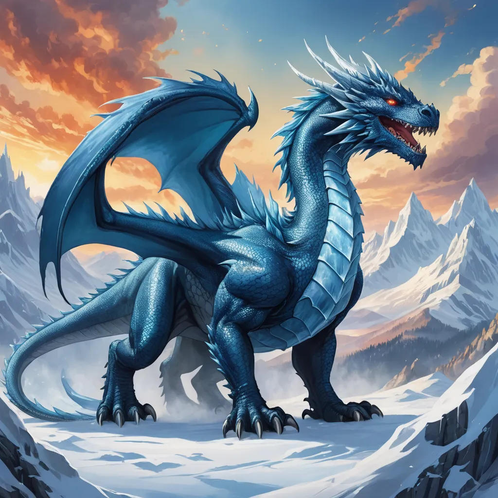 Frosty the Ice Dragon