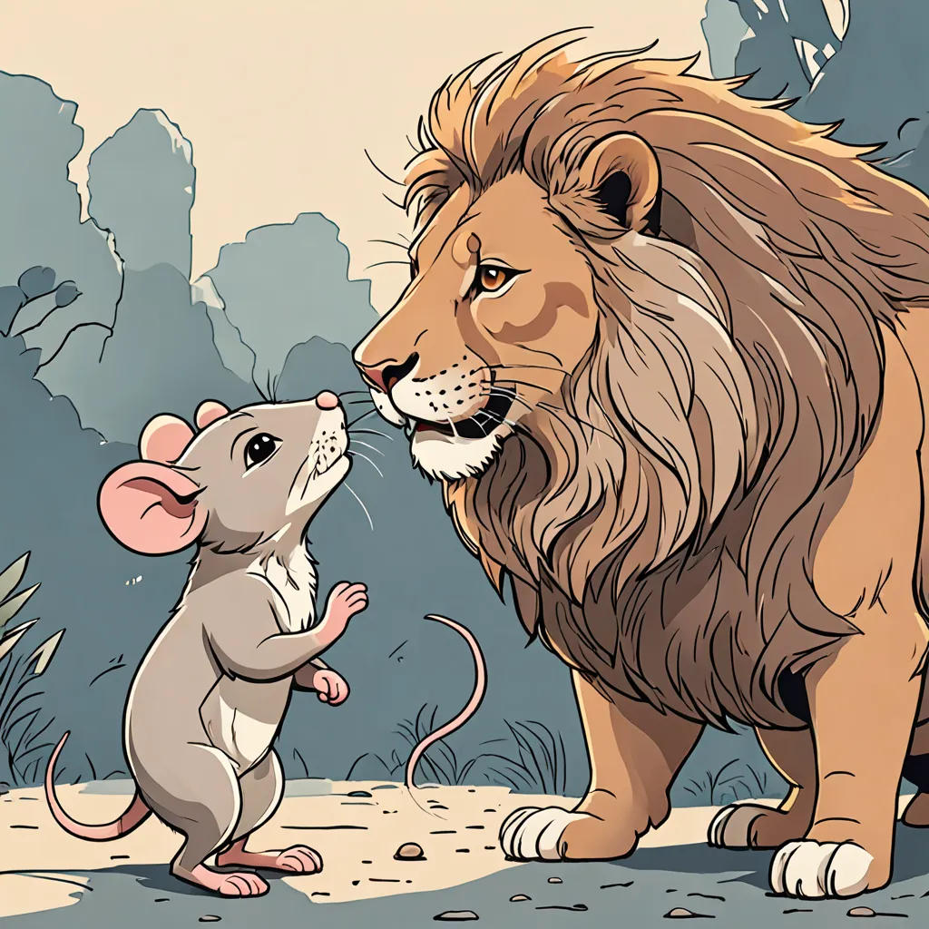 The Lion and the Mouse