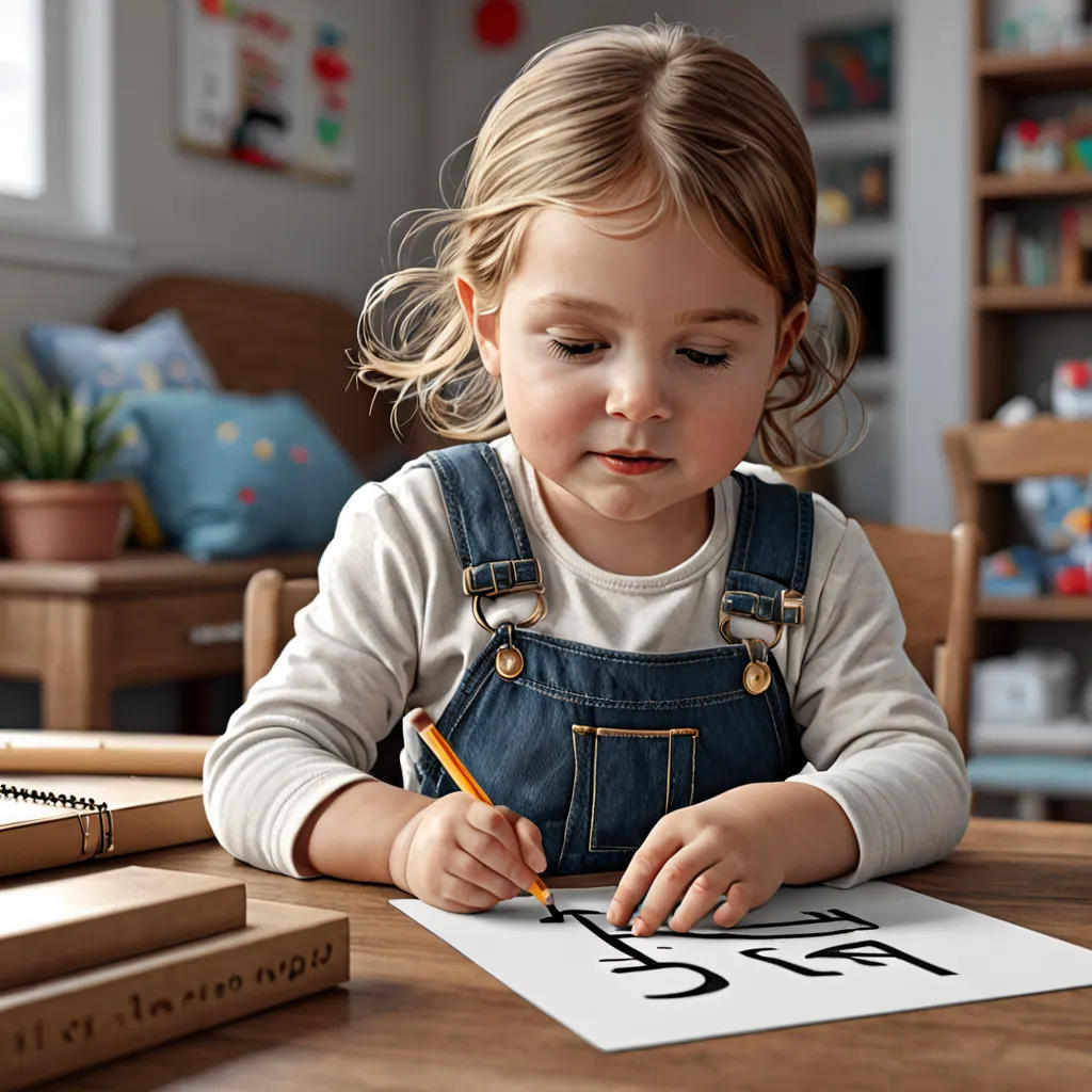Learning the Alphabet with Mom