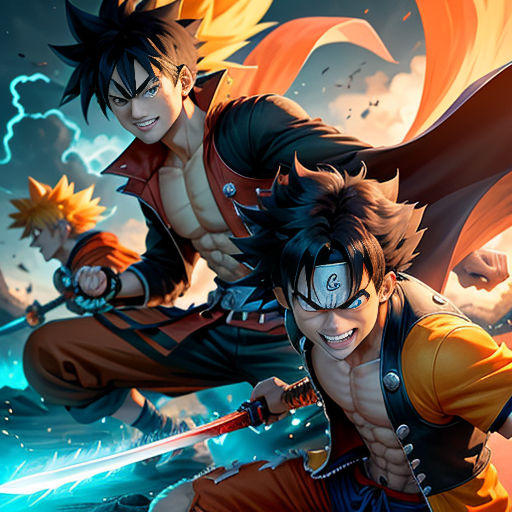 ichigo goku naruto luffy