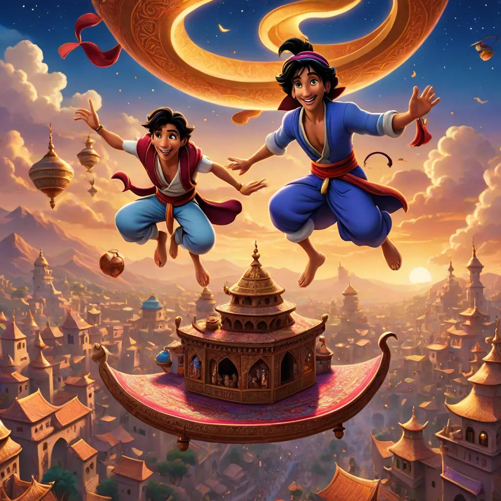 Aladdin and the Brave Monkey Rescue