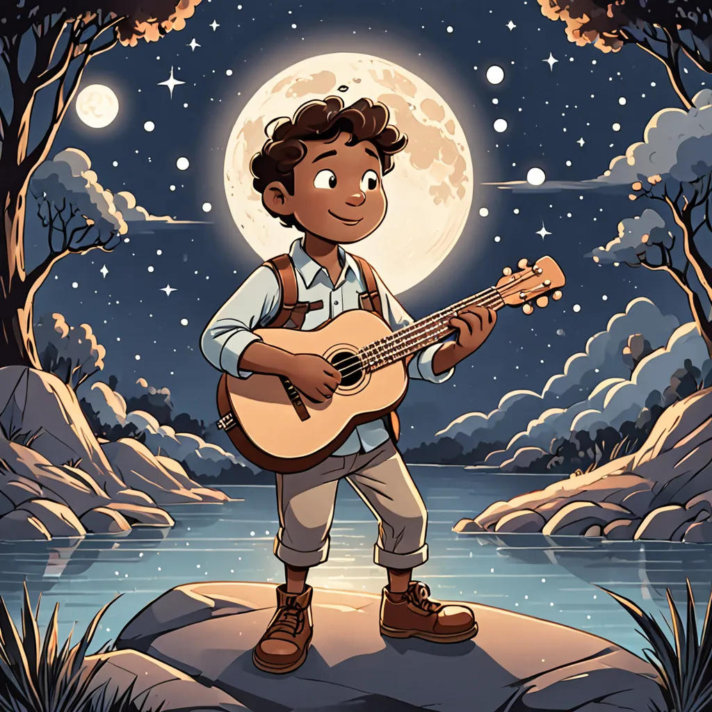 The Moon's Magical Ukulele
