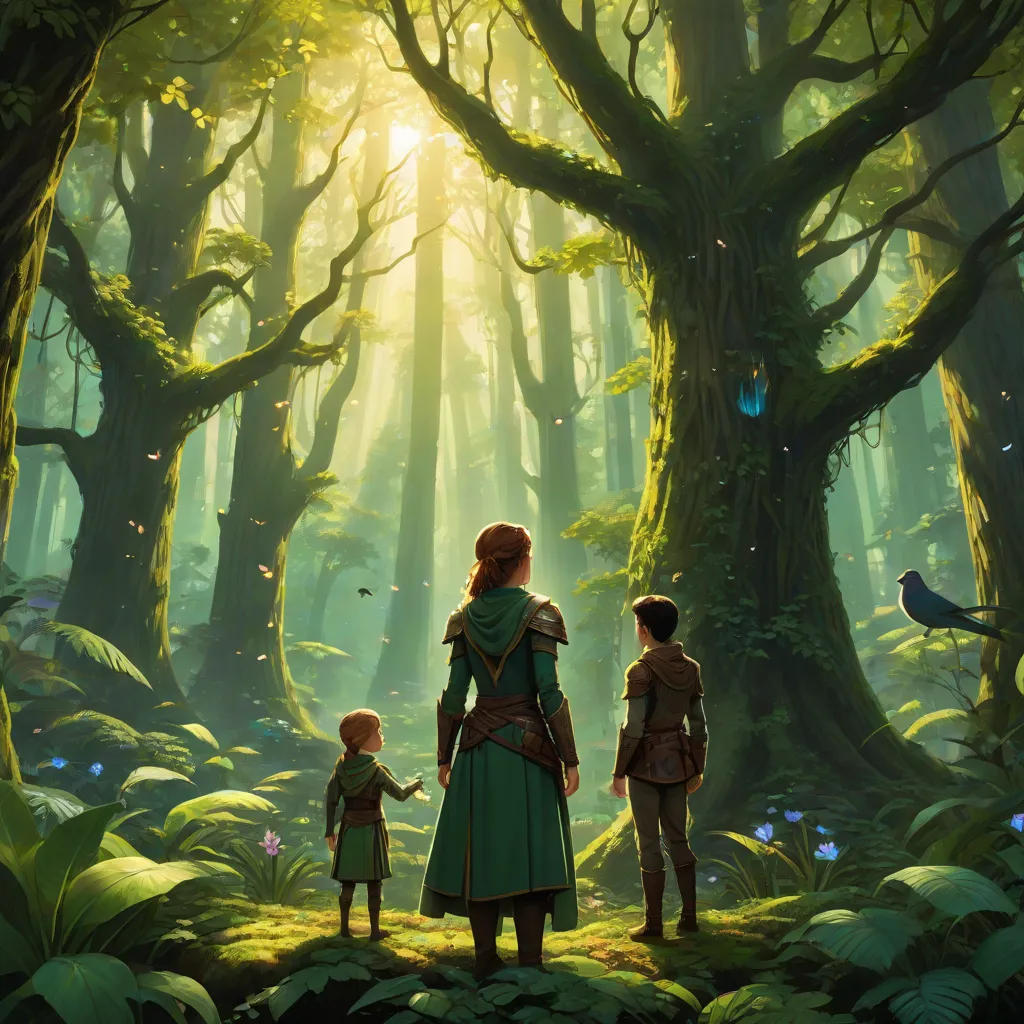 The wonderful magical forest