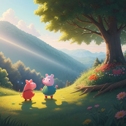 Peppa Pig House HD Wallpapers - Wallpaper Cave