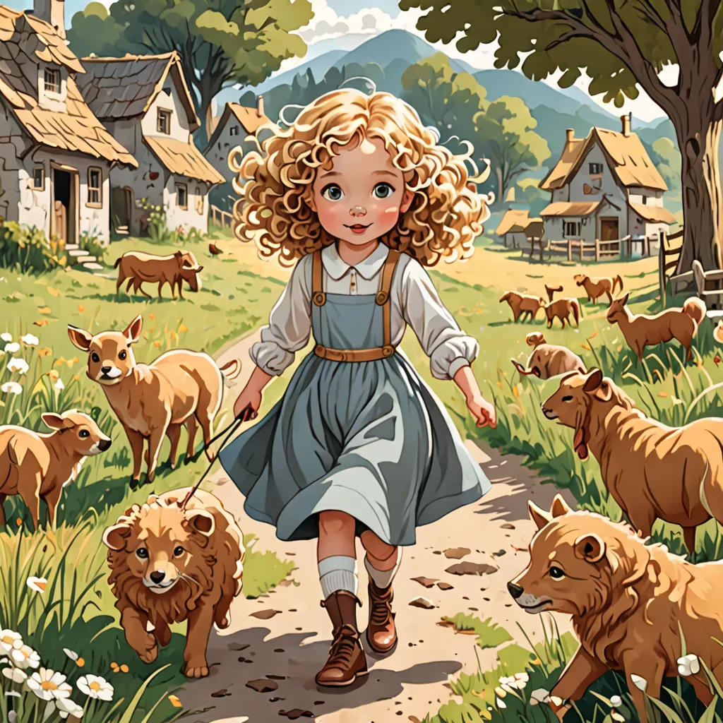 The Princess of Golden Curls