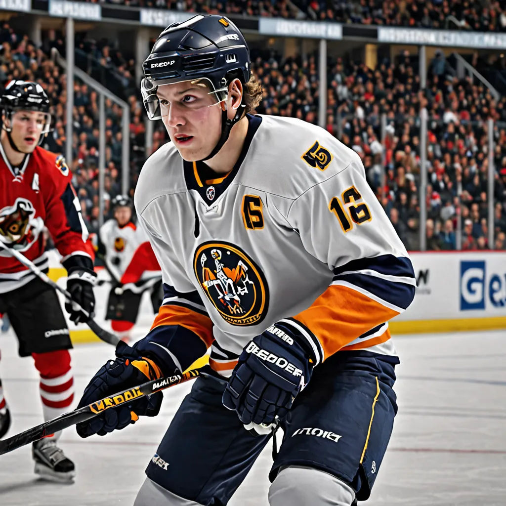 a hockey player is moving the puck on the ice while the other player is waiting for the puck to come, regionalism, a digital rendering, Alex Petruk APe, gritty
