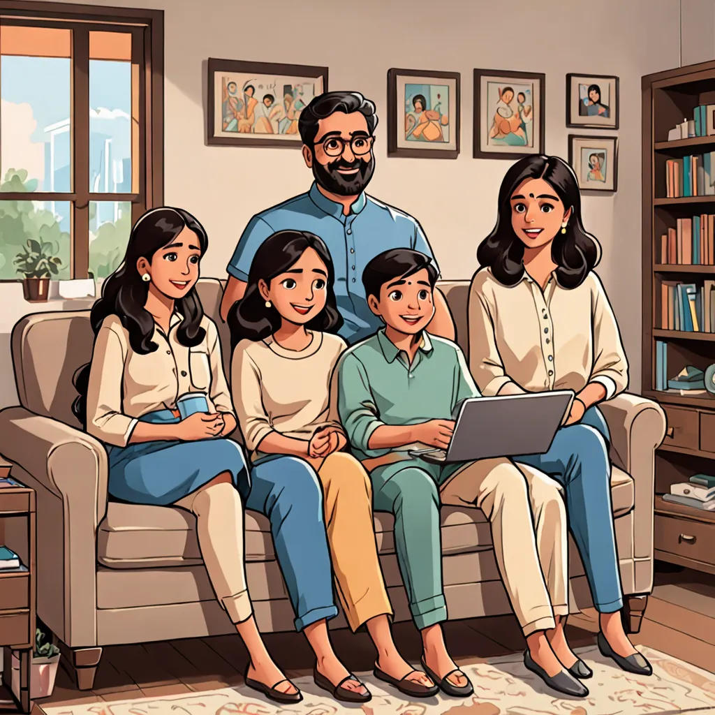 The Kapoor Family's Screen Time