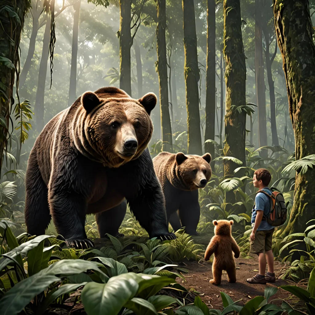 The Bear in the Jungle