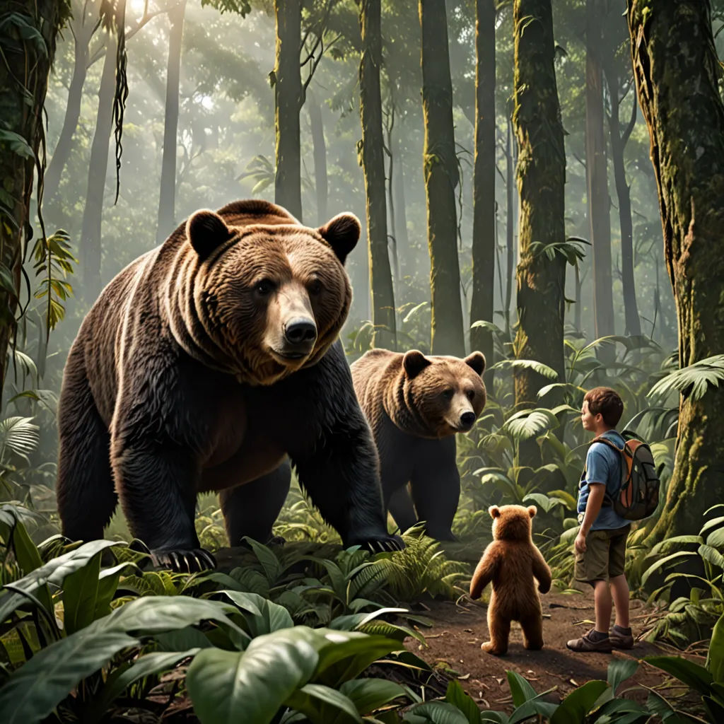 The Bear in the Jungle