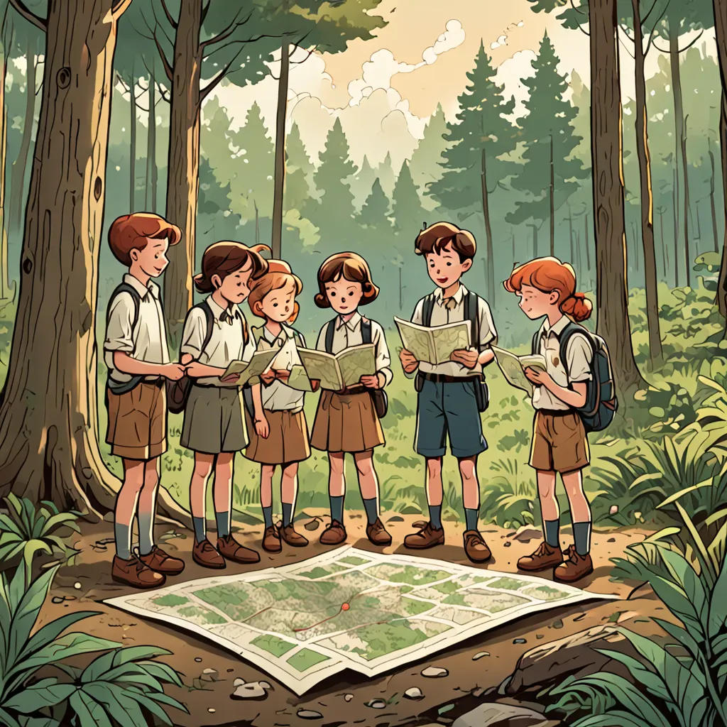 The Enchanted Forest Map