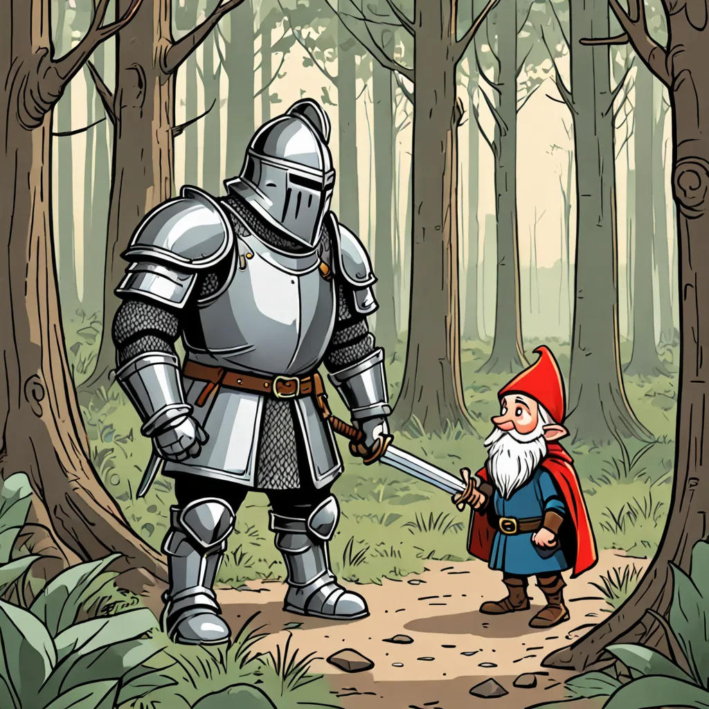The Knight and the Gnome