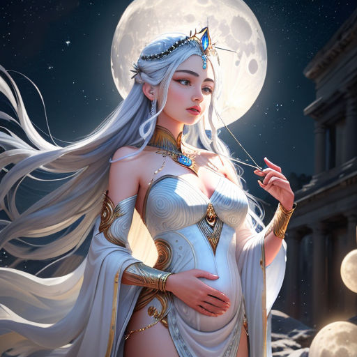 artemis goddess of the moon anime