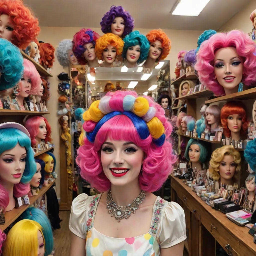 Miss Esther's Wig Adventure
