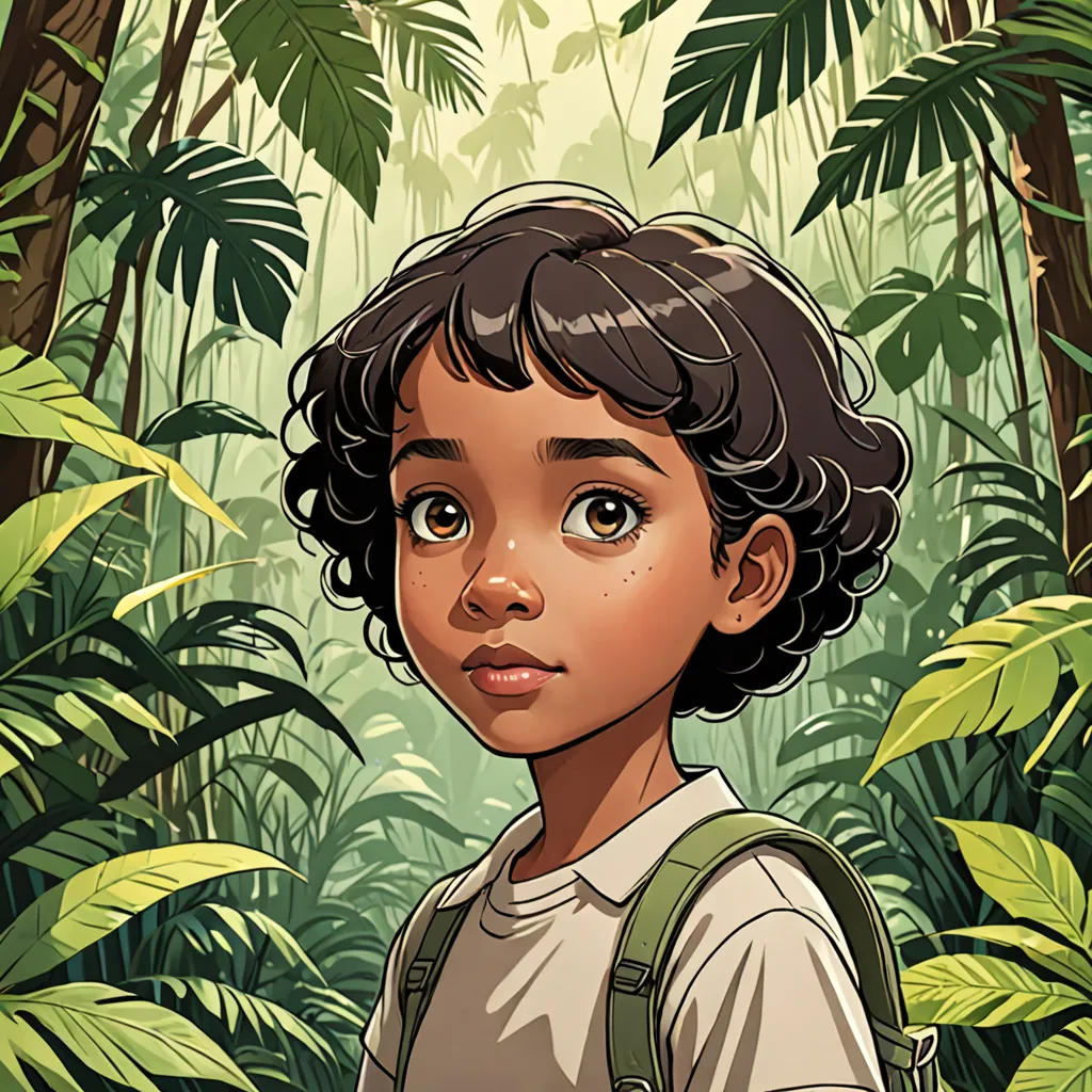 The Little Explorer of the Jungle