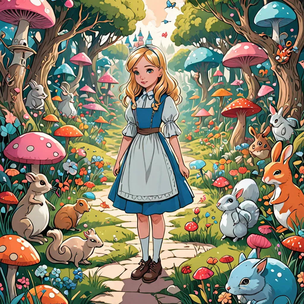 Alice's Whimsical Wonderland