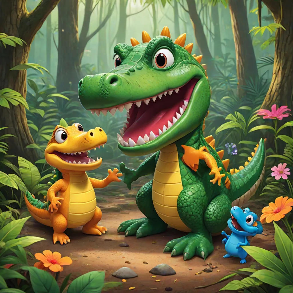 Crunch the Silly Crocodile