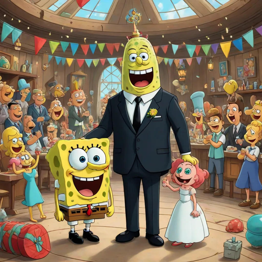 Baldi and Piper Rockelle's Krusty Krab Wedding