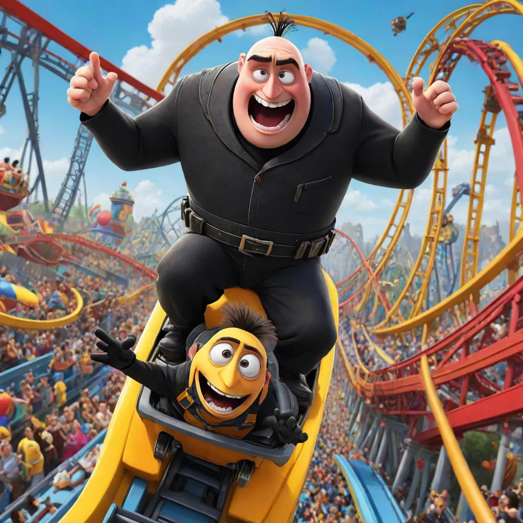 Gru's Wild Ride at Disneyland