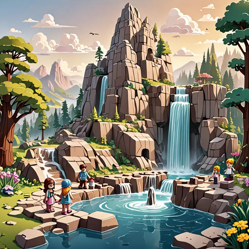 The Lego Friends and the Poop Geyser