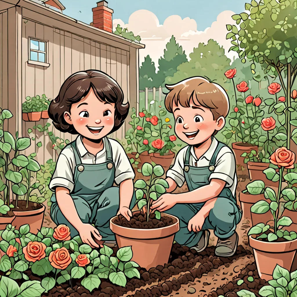 Rose and Rosco's Garden Adventure