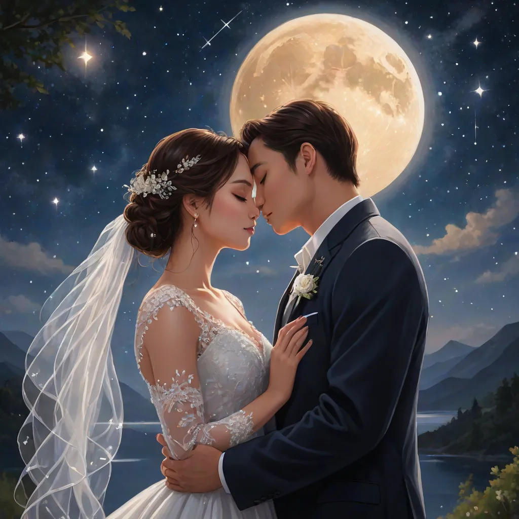 A Kiss Under the Moonlight