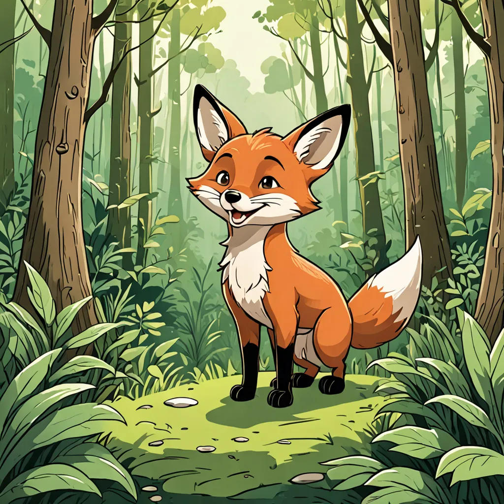The Curious Little Fox