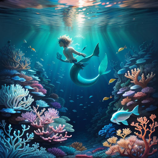 The Human Among Mermaids