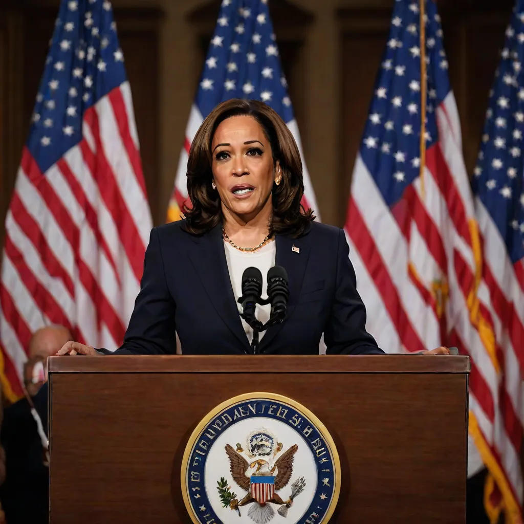 Journey to the White House: Kamala Harris's Rise